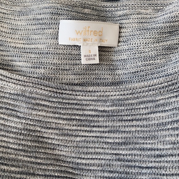 Wilfred size small grey sweater - Picture 3 of 3
